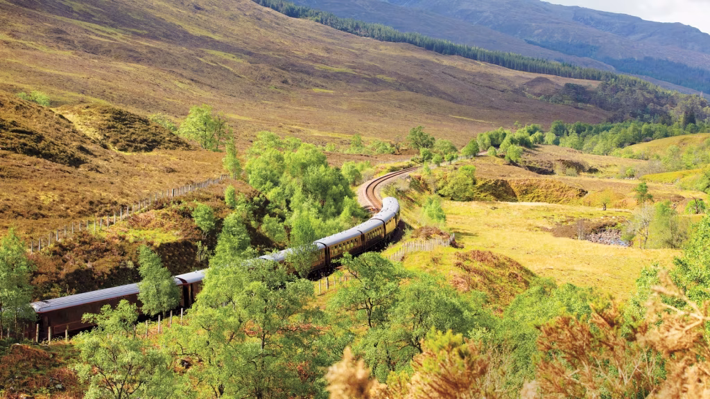 The Dior x Royal Scotsman, a Belmond Train