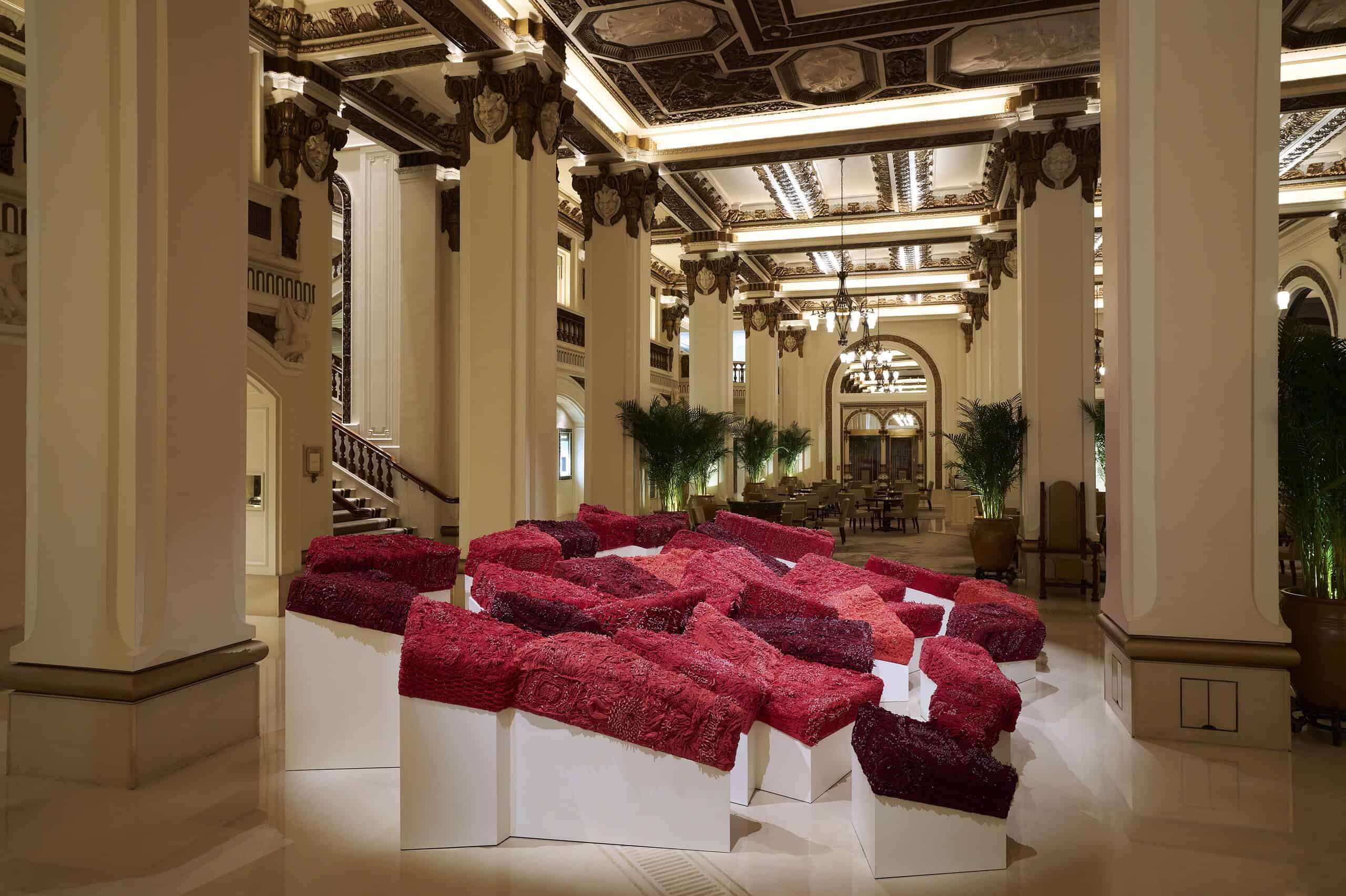 Artwork: She's Bestowed Love by Lin Fanglu in partnership with the V&A