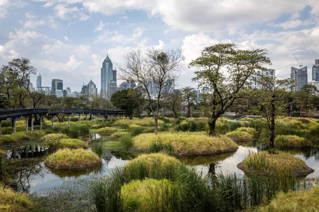 Benjakitti Forest Park. Image: Supanut Arunoprayote
