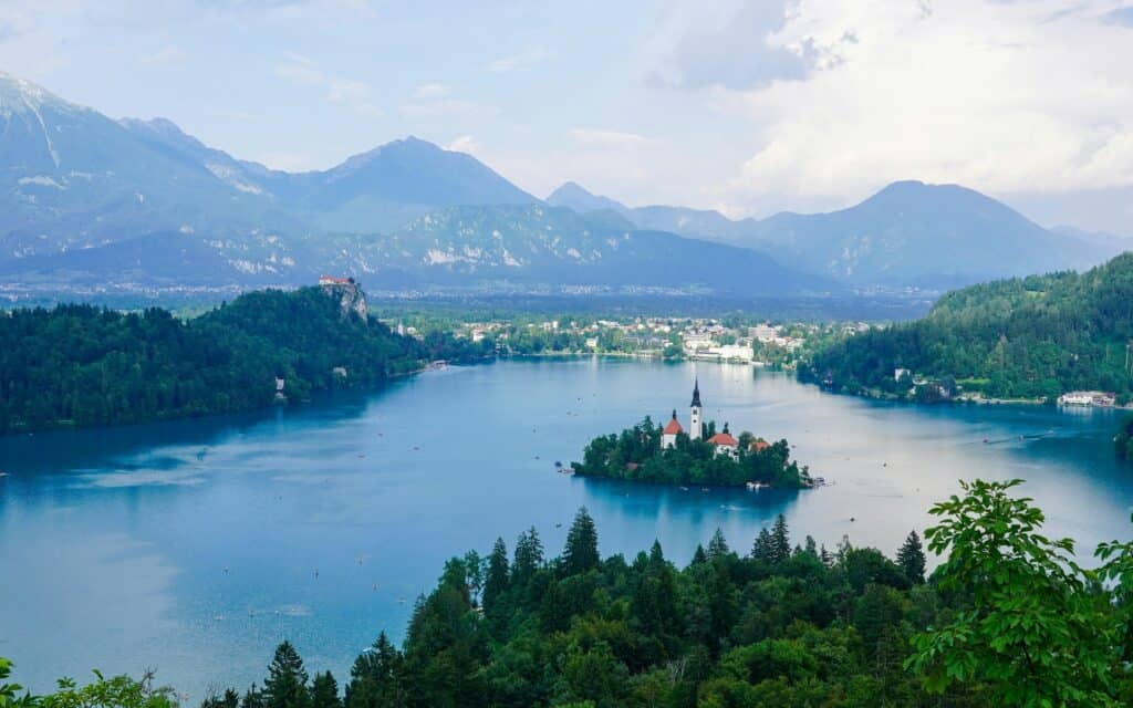 Lake Bled in Slovenia