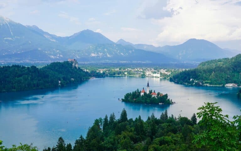 Lake Bled in Slovenia