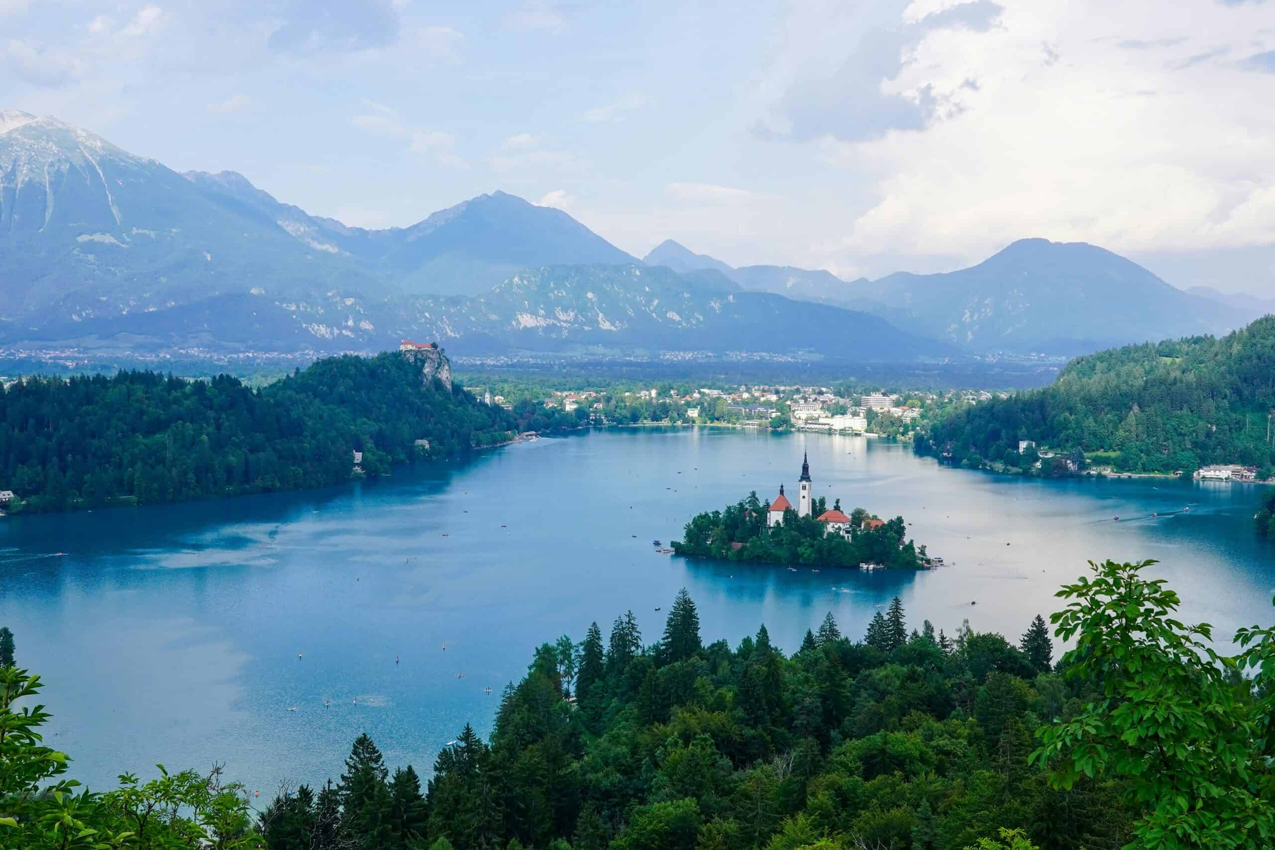 Lake Bled in Slovenia